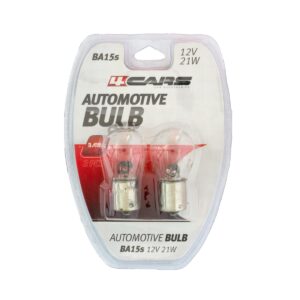 4CARS 12V 21W BA15s 2ks (double blister)
