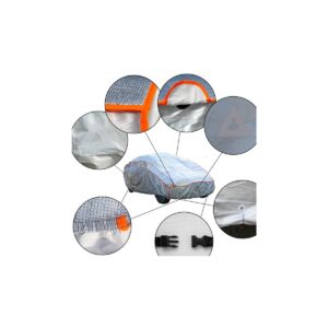 4CARS Autoplachta proti krupobitiu - bavlnená podšívka - XL