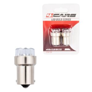 4CARS LED ŽIAROVKA 8LED 12V G18