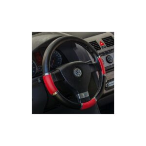 4CARS POŤAH VOLANTU 37-39CM čierno-červený