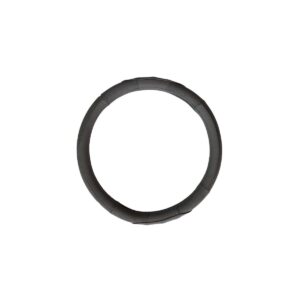 4CARS POŤAH VOLANTU 37-39CM pravá koža sivý