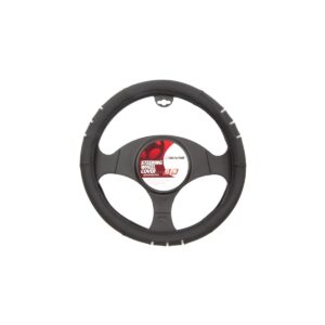 4CARS POŤAH VOLANTU čierno-chrómový