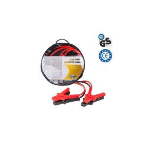 4CARS Premium Štartovací kábel - DIN 72553 izolované kliešte, hrúbka 25.0MM², 3,5m, 600A