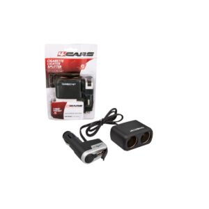 4CARS ROZDVOJKA ZAPAĽOVAČA 12/24V S USB