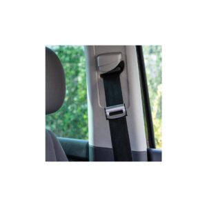 4CARS Zarážka bezpečnostného pásu klip strieborno čierna