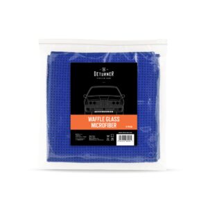 Deturner Waffle Glass Microfiber - 1 ks mikrovláknová utierka na sklá (40 x 40cm)
