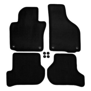 Miracle Velur Black VOLKSWAGEN Golf V 2003-2008  4ks