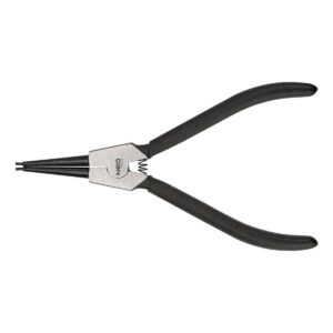 NEO Kliešte na poistné krúžky 140 mm, vonkajšie, s pevným hrotom, CrMo, rozsah 10-25 mm, priemer hrotu 1,5 - 2,0 mm