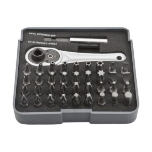 NEO Skrutkovacie nástavce s upínadlom 38ks