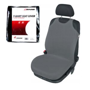 4CARS Ochranný poťah sedadla (tričko) - sivá